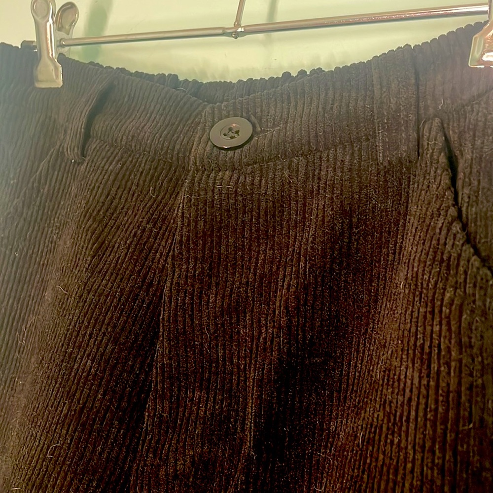 Black Corduroy Pants